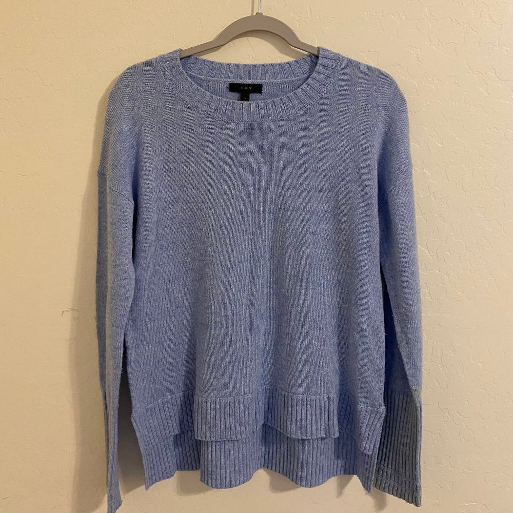 Women's Light Blue J Crew Sweater